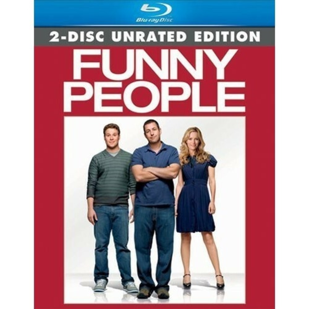 Funny People Blu-ray 2-Disc Unrated Edition‎ Adam Sandler Seth Rogen Judd Apatow